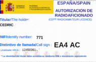 España - Recuperando Autorización de Radioaficionado (carnet)