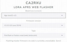 LoRa APRS - Nuevo iGate Web flasher