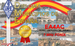 Diploma Municipio de España - No socios URE