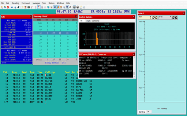 Usando DXLog para activaciones portables