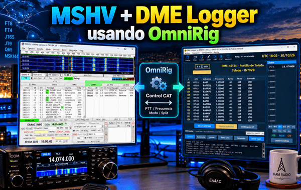 Problemas de CAT entre MSHV, OmniRig y DME Logger